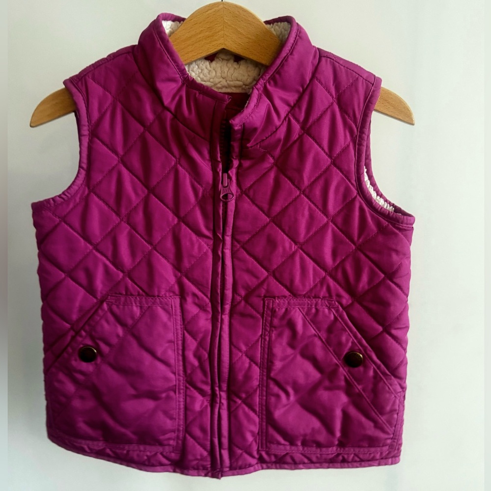 4T Pink Puffer Vest